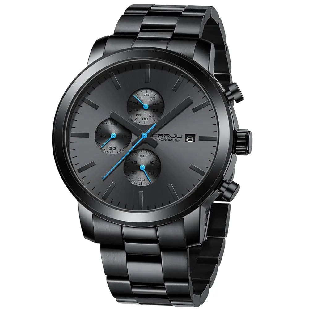 Black Blue Stainless Steel - Urban Muse