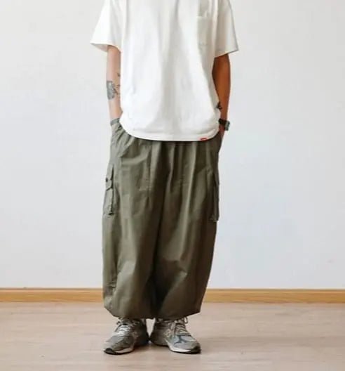 Parachute cargo pants - Urban Muse