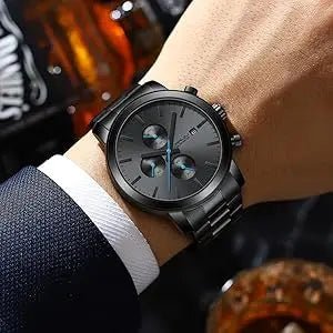Black Blue Stainless Steel - Urban Muse