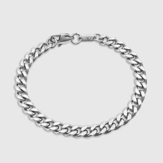 Cuban Bracelet - Silver - Urban Muse
