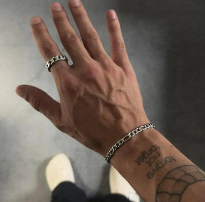 Figaro Bracelet - Silver (5mm) - Urban Muse