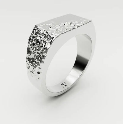 Meltdown Ring - Silver - Urban Muse