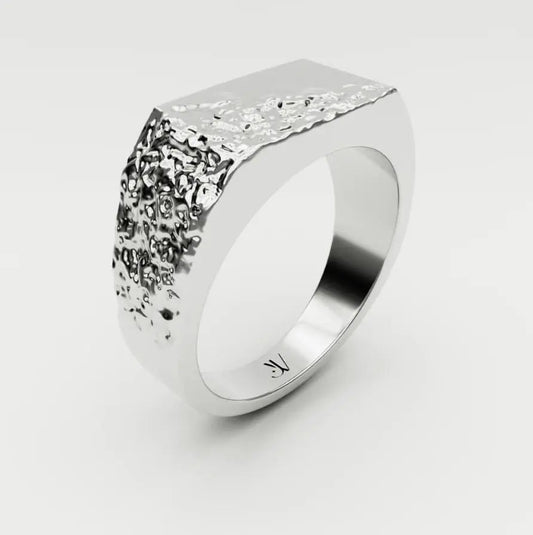 Meltdown Ring - Silver - Urban Muse